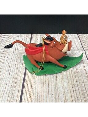 Grolier Ornament PUMBAA & TIMON From Disney’s Lion King  President’s Edition